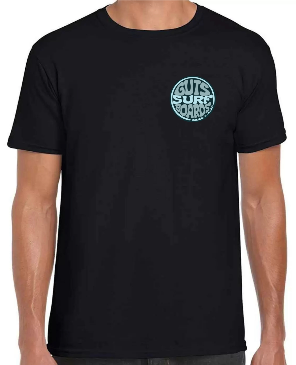 Black Guts retro logo T-Shirt