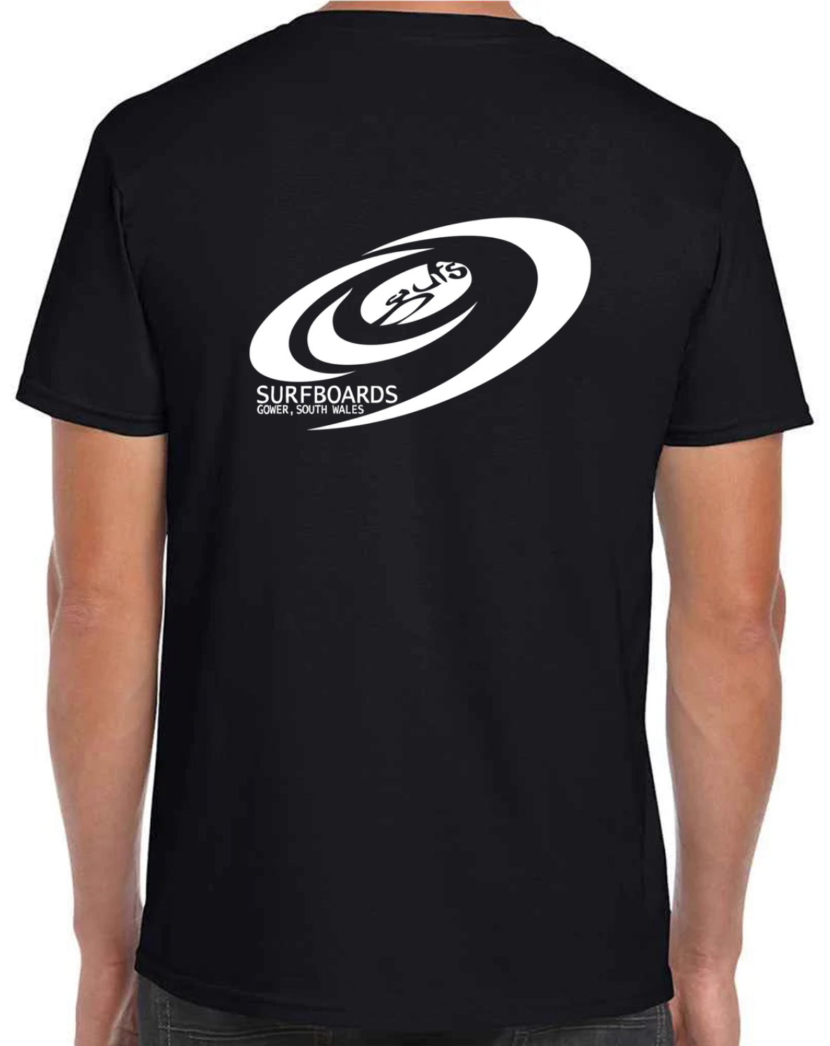 Black Guts swirl logo t-shirt