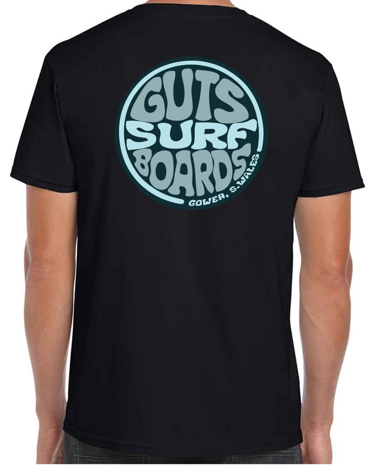 Black Guts retro logo T-Shirt