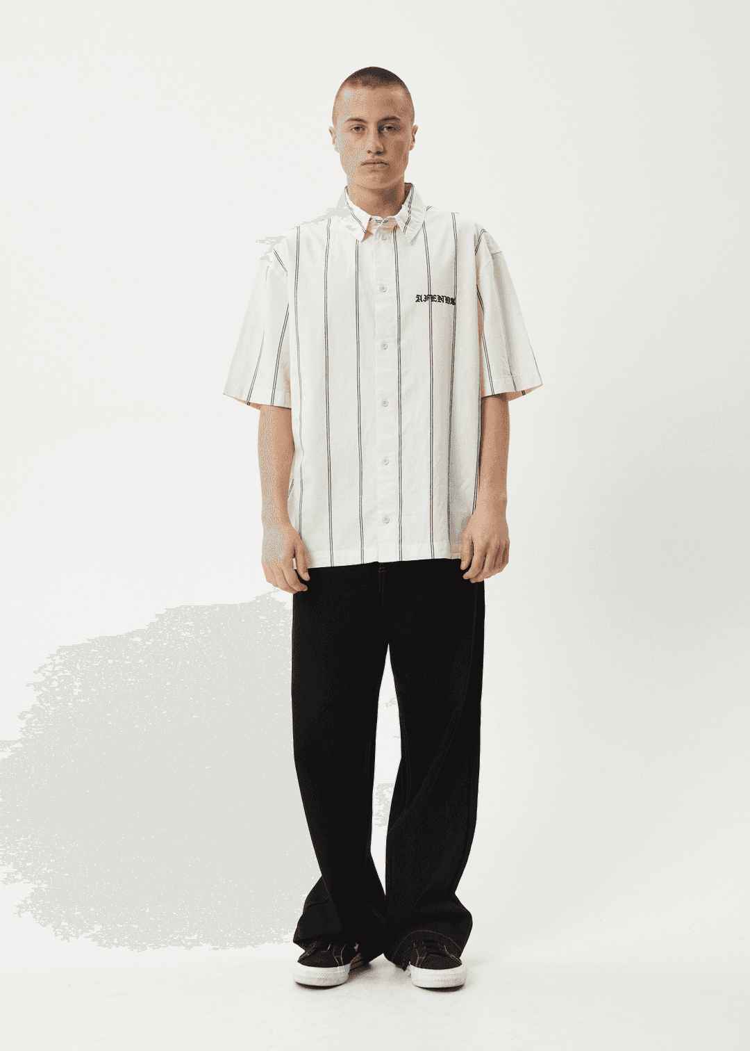 AFENDS Fineline Short Sleeve Shirt
