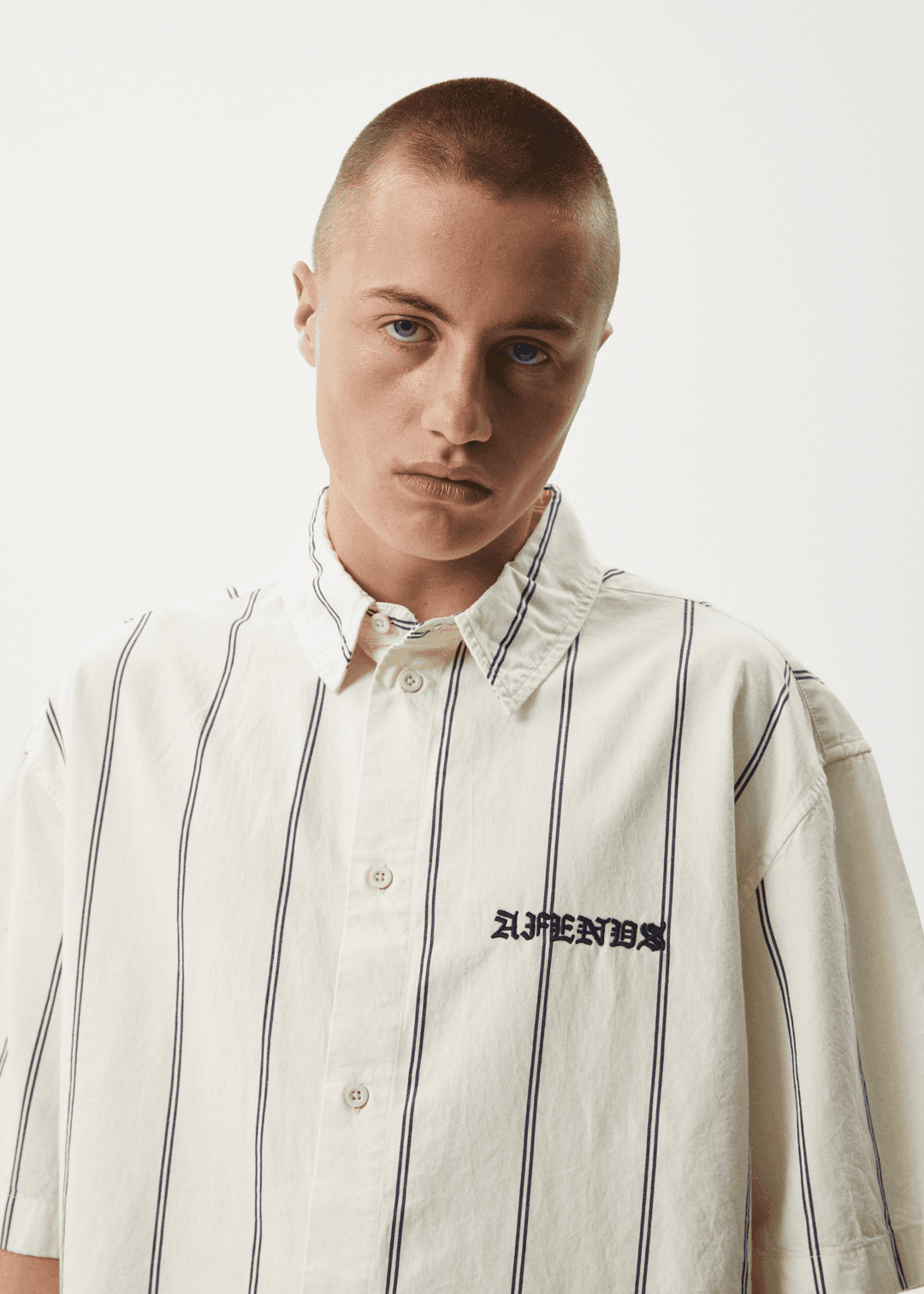 AFENDS Fineline Short Sleeve Shirt