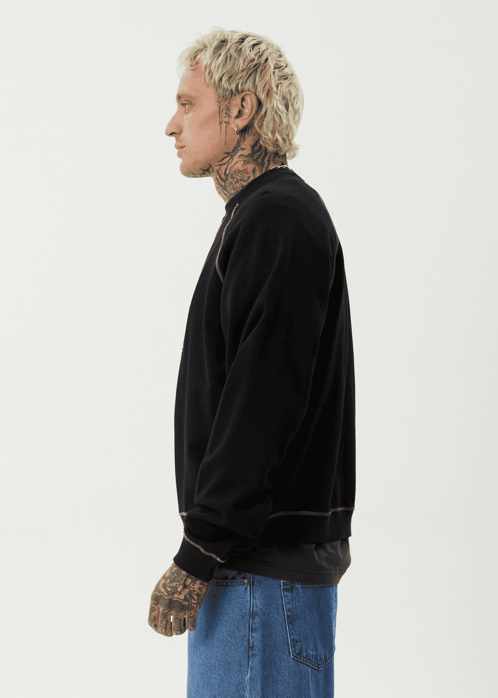 AFENDS Dance Party Crew Neck Jumper