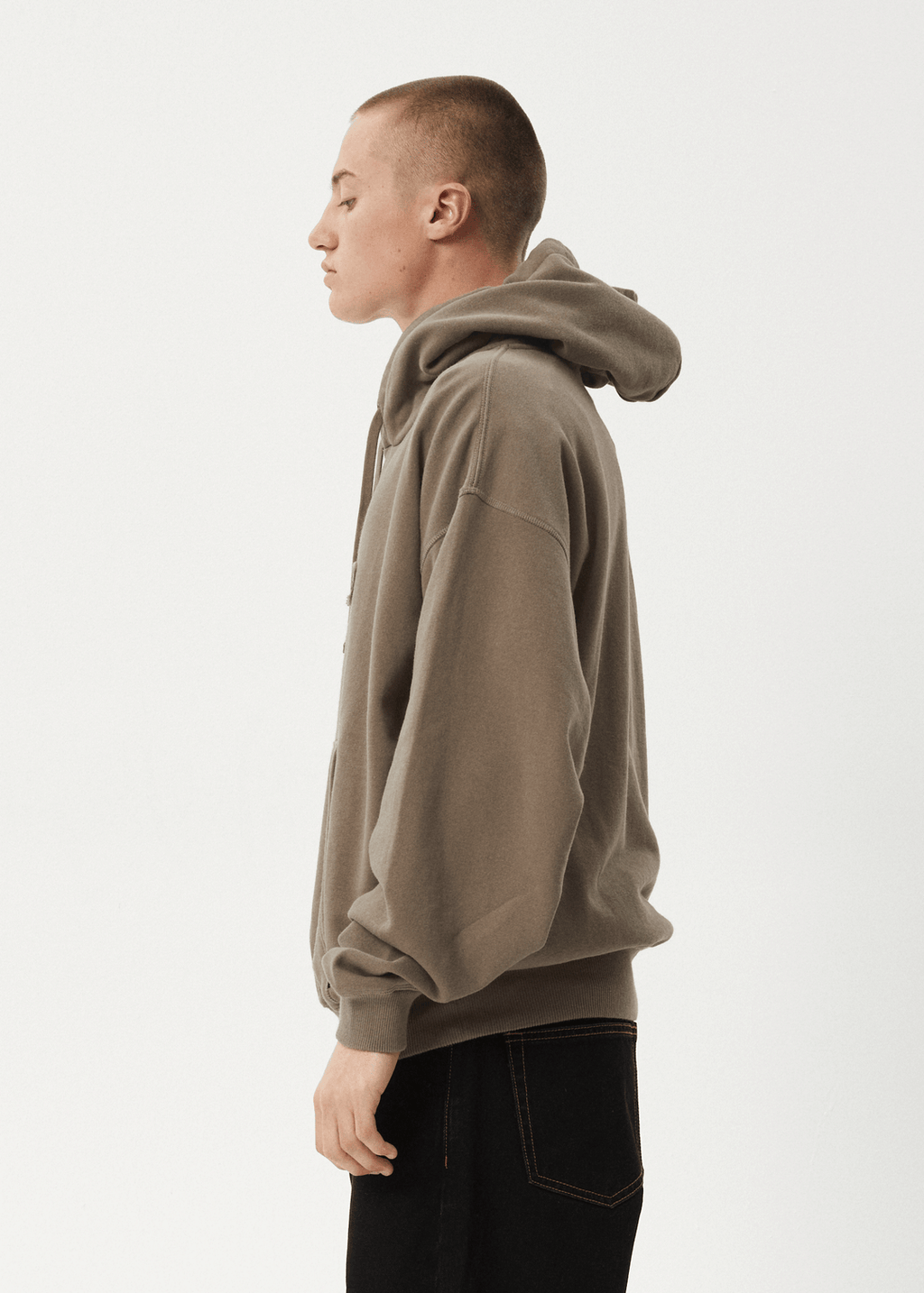Afends Antic- Boxy Hoodie